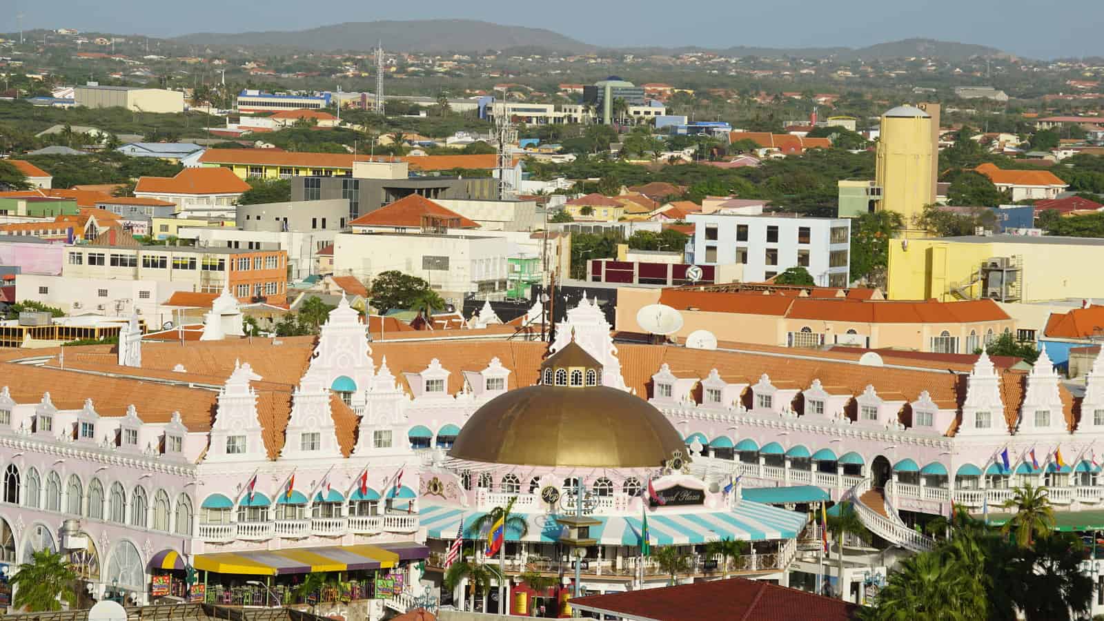 Colorful buildings of Aruba, Aruba Interpreter Services 