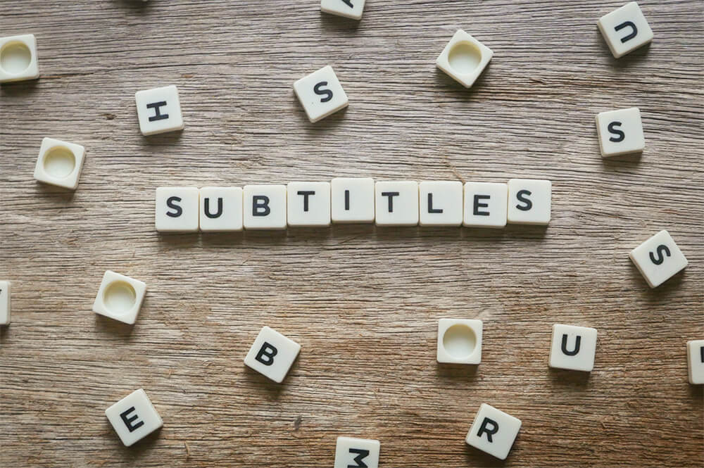 video subtitling service