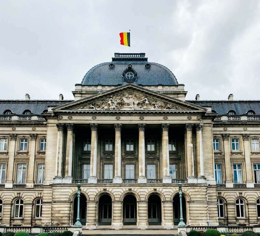Royal palace of Brussels, Belgium