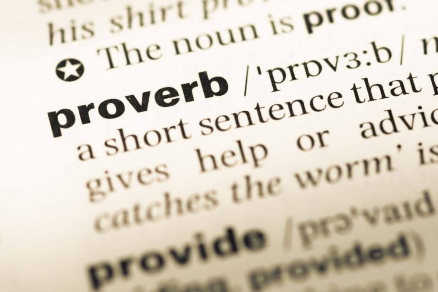 Proverb Examples